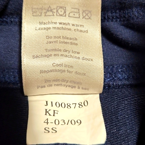 Merrell Blue Cotton Blend Floral Detail Blue Skirt Size Medium - Picture 7 of 8